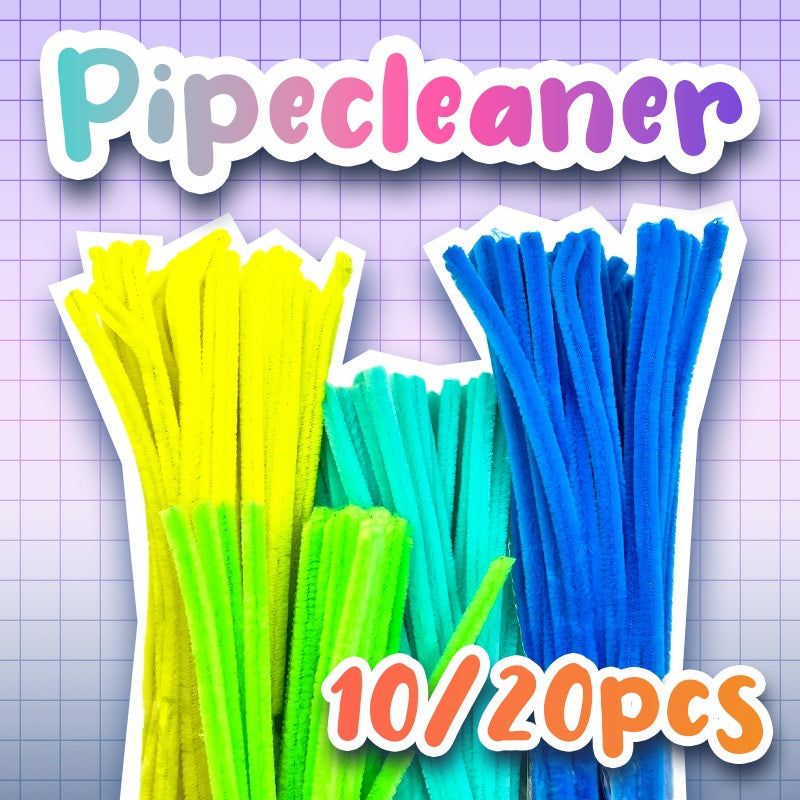 Colourful Chenille Stem 6mm (10-20pcs/pkt)
