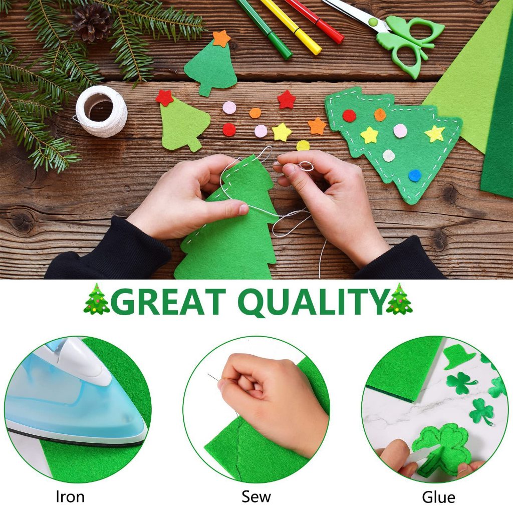 Thick Felt Cloth 30cm x 30cm x 2mm