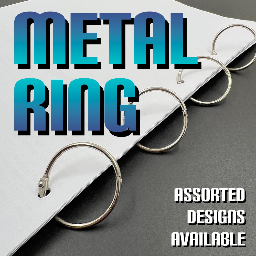 Hinged O Ring / Metal Ring / Jump Ring / Keychain