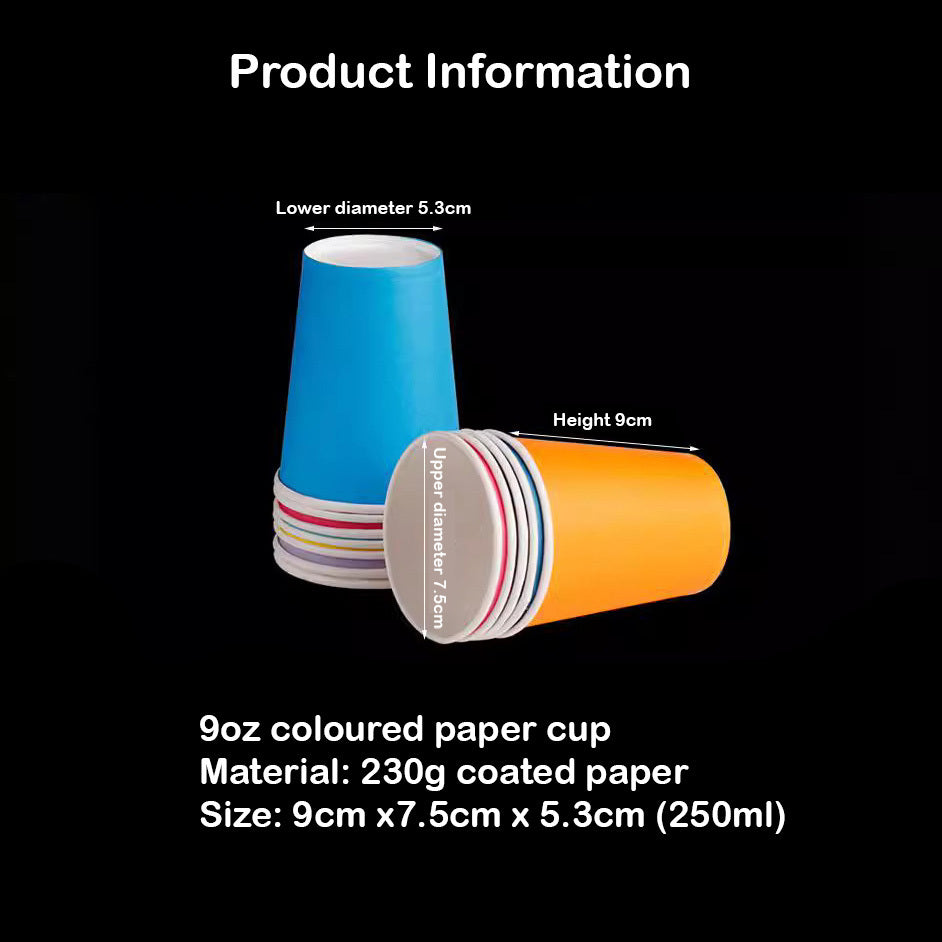Paper Cup 9oz (20pcs/pkt)