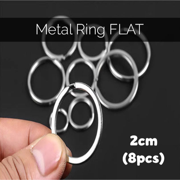 Hinged O Ring / Metal Ring / Jump Ring / Keychain