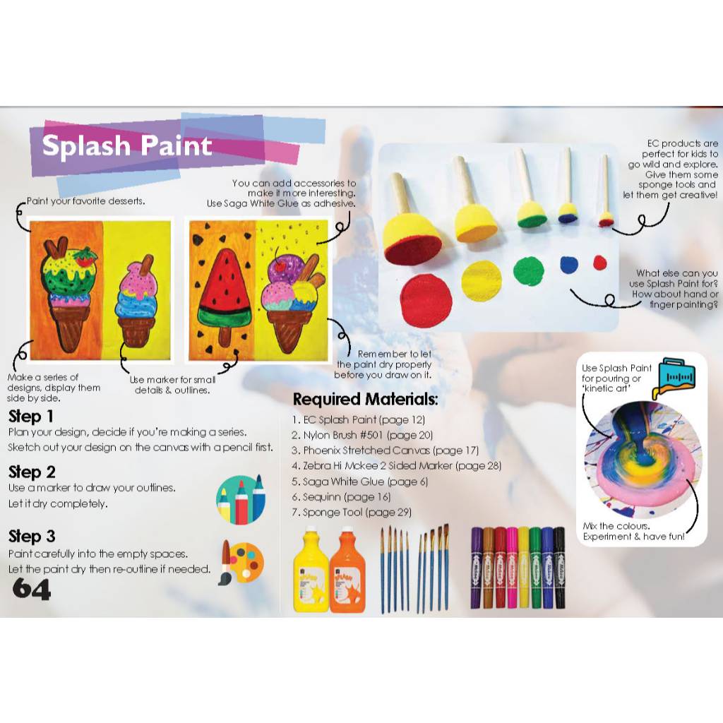 EC Splash Acrylic Paint 2L