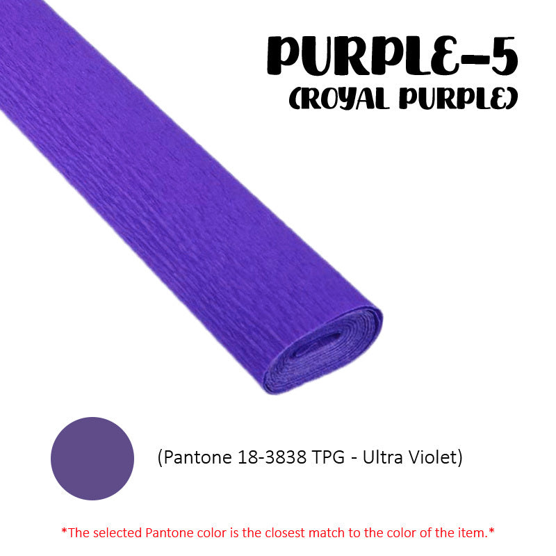 Crepe Paper Thick 50cm x 250cm