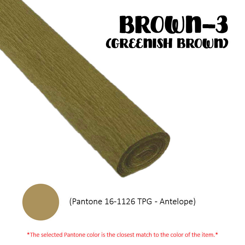 Crepe Paper Thick 50cm x 250cm