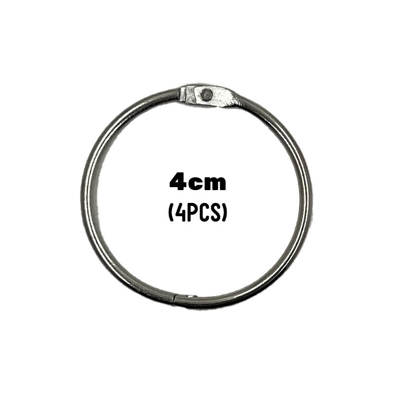 Hinged O Ring / Metal Ring / Jump Ring / Keychain