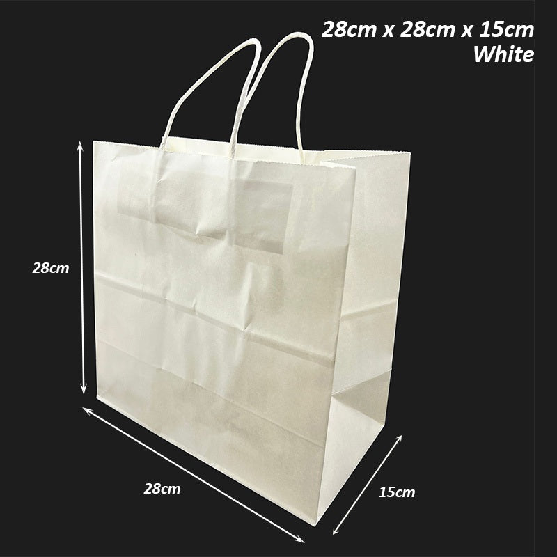 Kraft Paper Bag with Handle (10pcs/pack)