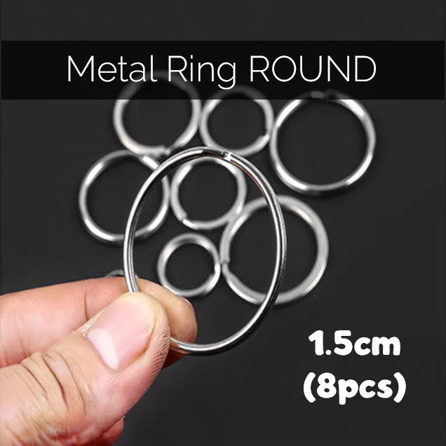 Hinged O Ring / Metal Ring / Jump Ring / Keychain