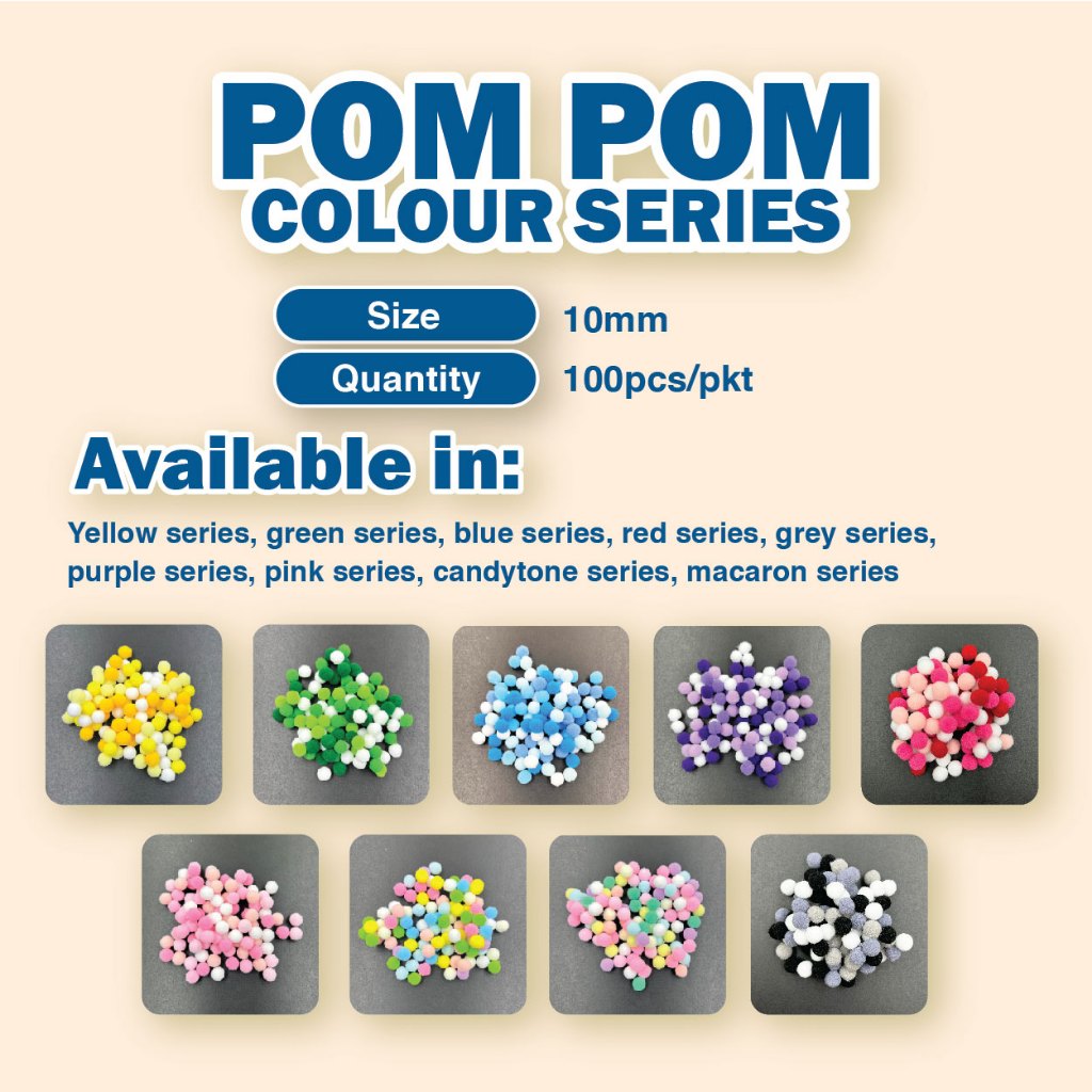 Pom Pom (Mixed Colour / Colour Series)