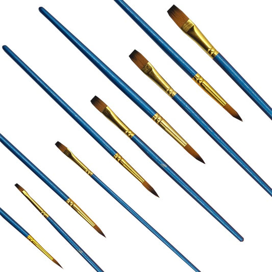 #501 Blue Nylon Brush Set (5pcs/pack)