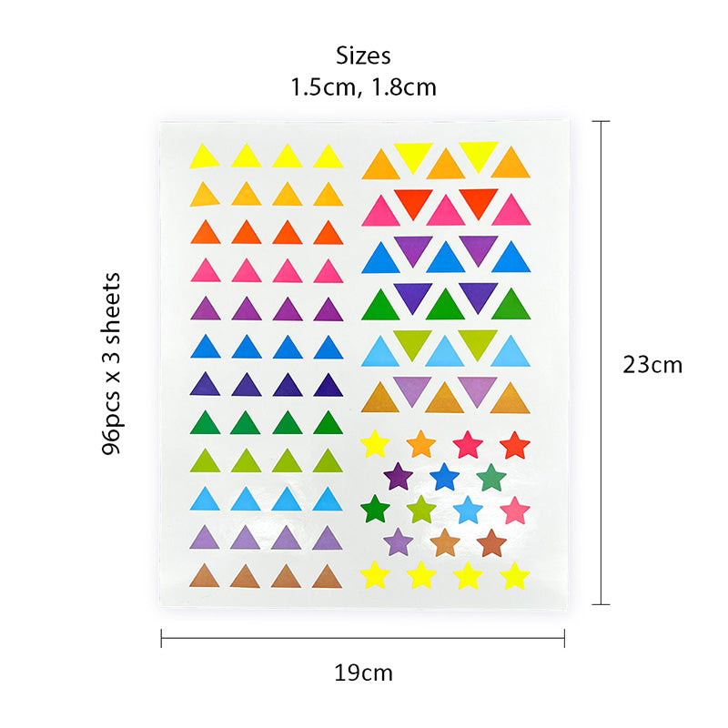 Mixed Shape Stickers