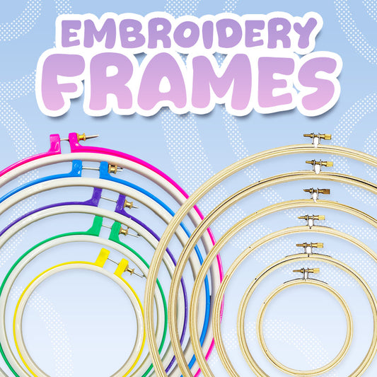 Plastic / Wooden Round Frame