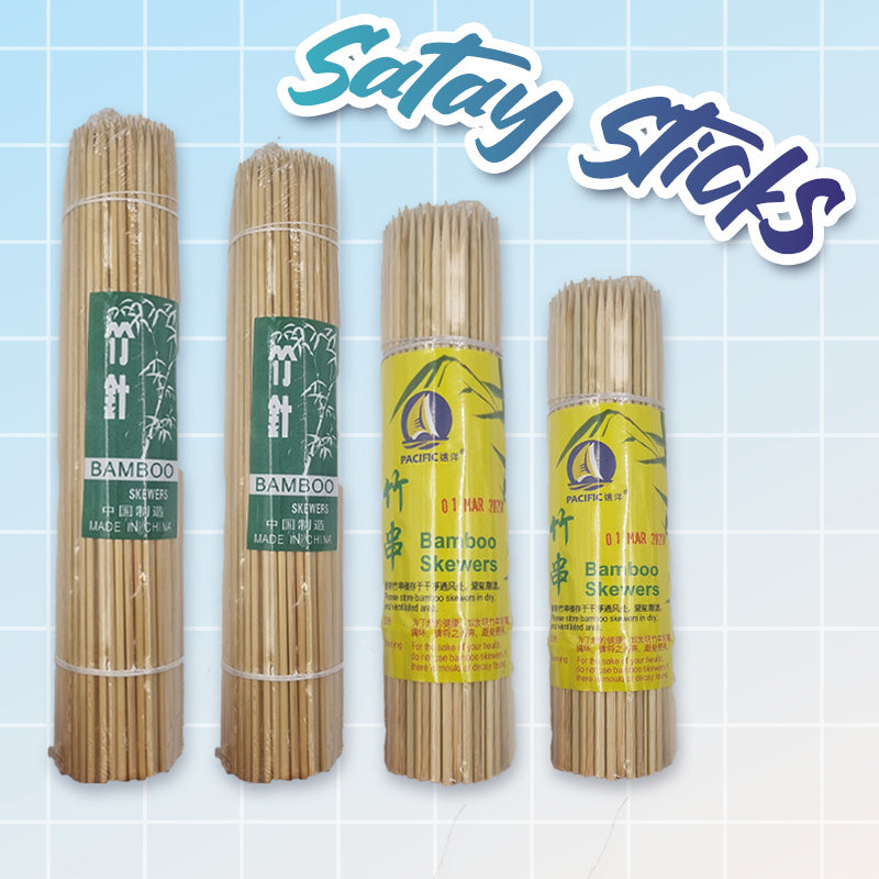 Satay Sticks / Wooden Skewers (90pcs/pkt)