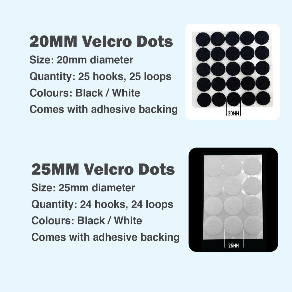 Velcro Dots (Hooks & Loops)