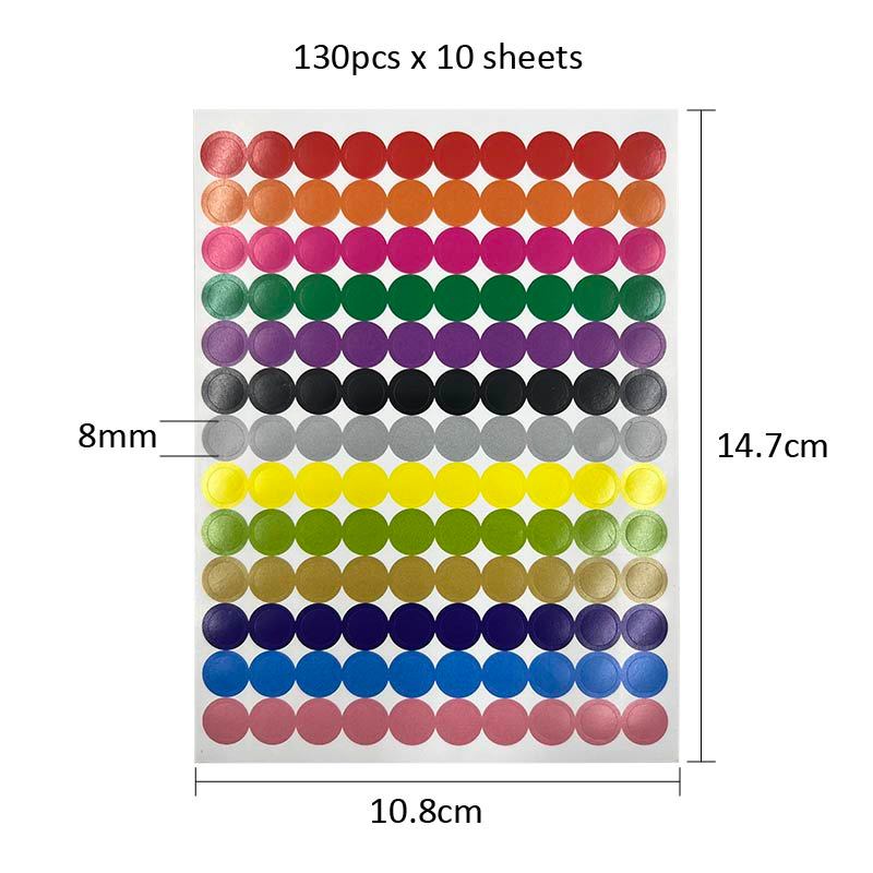 Round Dot Stickers