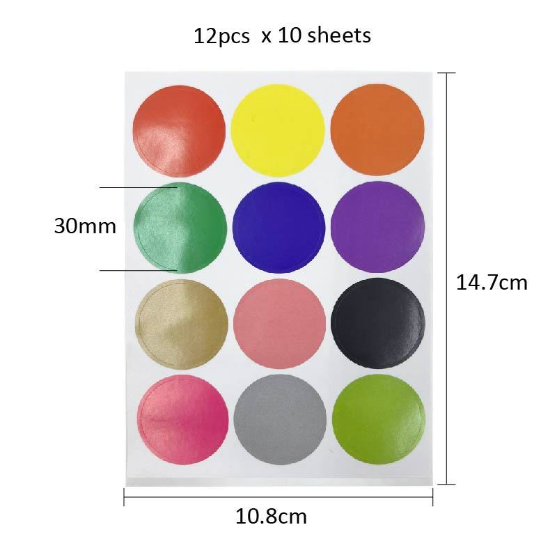 Round Dot Stickers