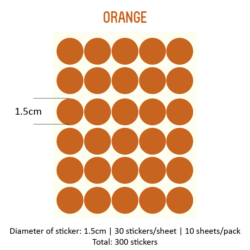 Round Dot Stickers