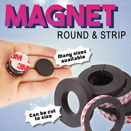 3M Magnet Sticker - Round / Strip