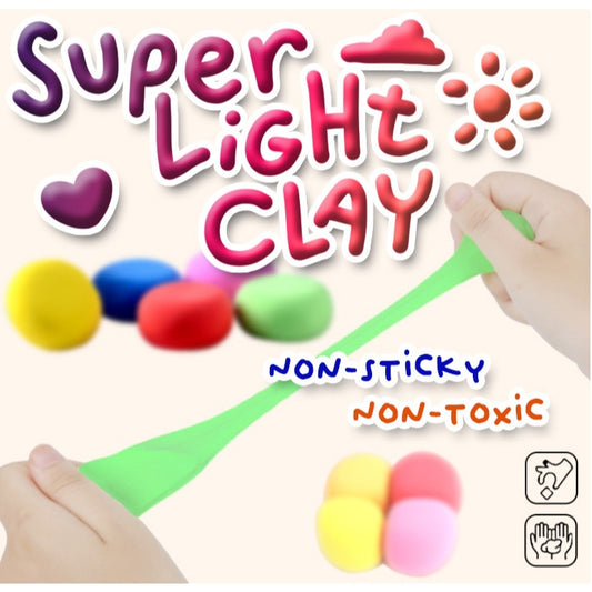 Super Light Clay (12 Colours / 24 Colours)
