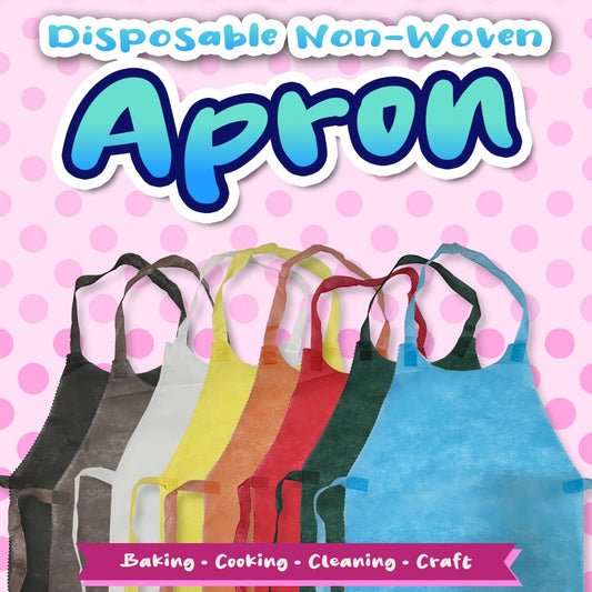 Disposable Adult Non-Woven Apron (10pcs/pkt)