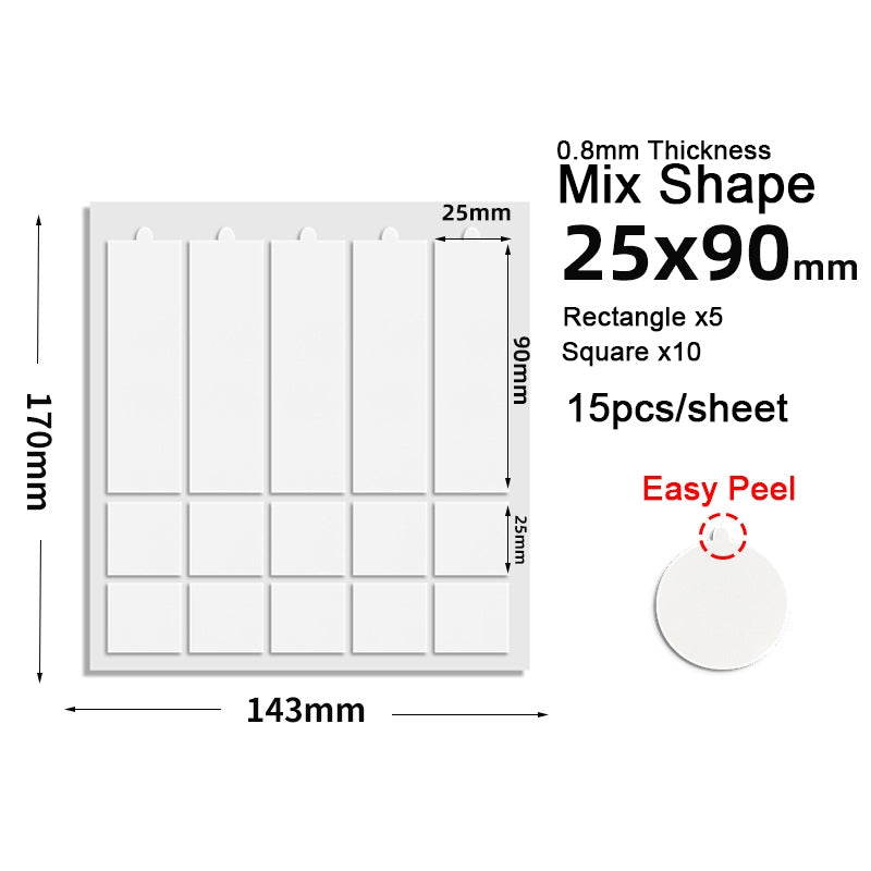 Transparent Glue Dots / Adhesive Easy Peel