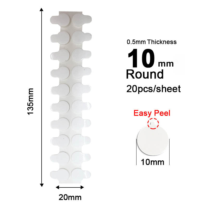 Transparent Glue Dots / Adhesive Easy Peel