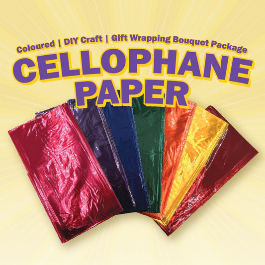 Cellophane Paper 90cm x 100cm