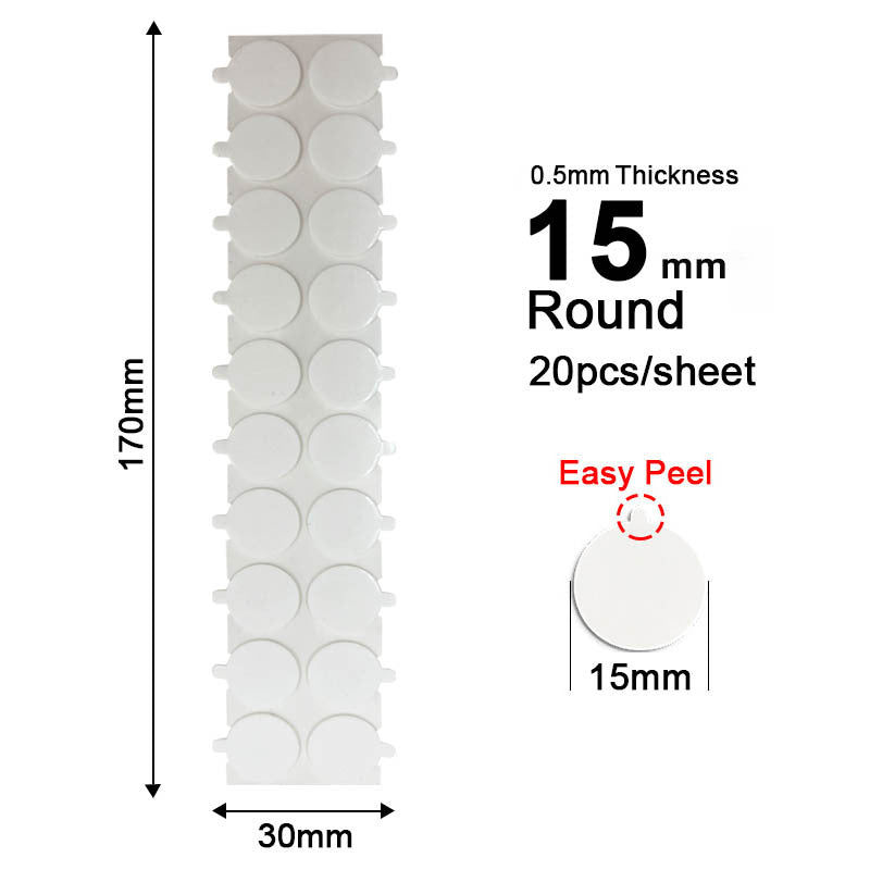 Transparent Glue Dots / Adhesive Easy Peel