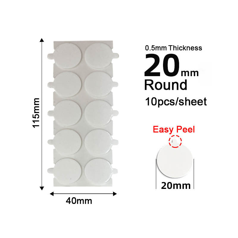Transparent Glue Dots / Adhesive Easy Peel
