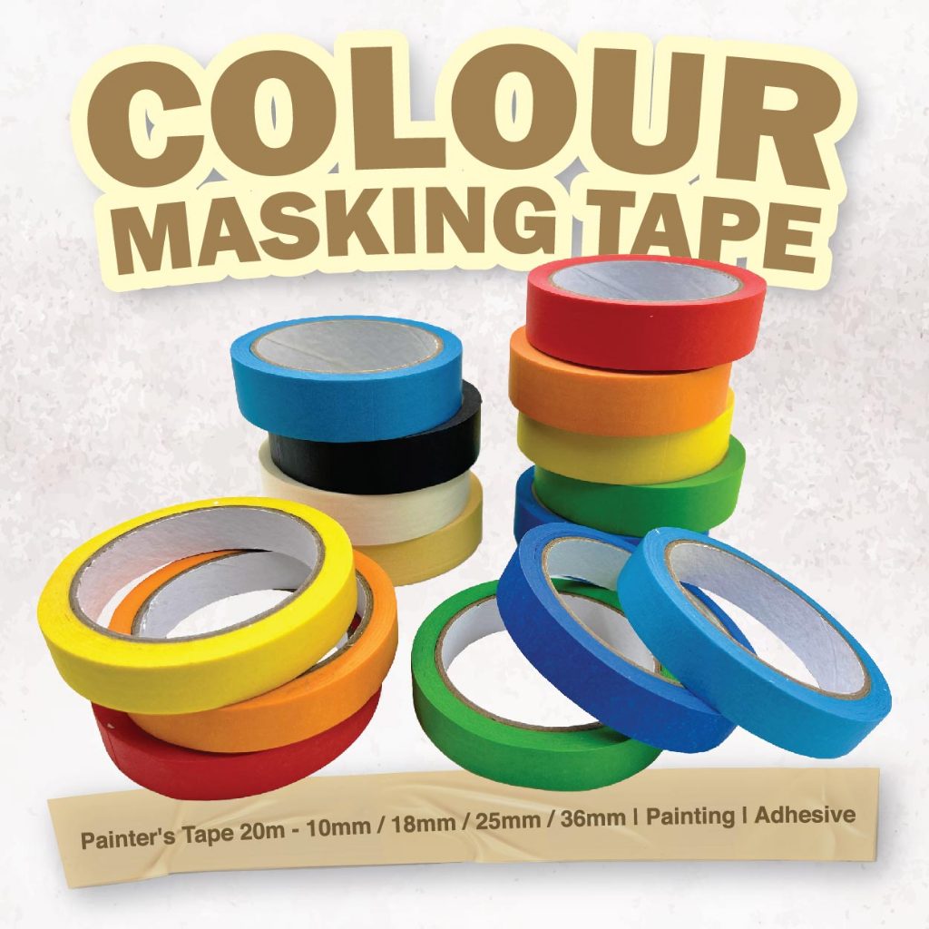 Colour Masking Tape / Painter's Tape