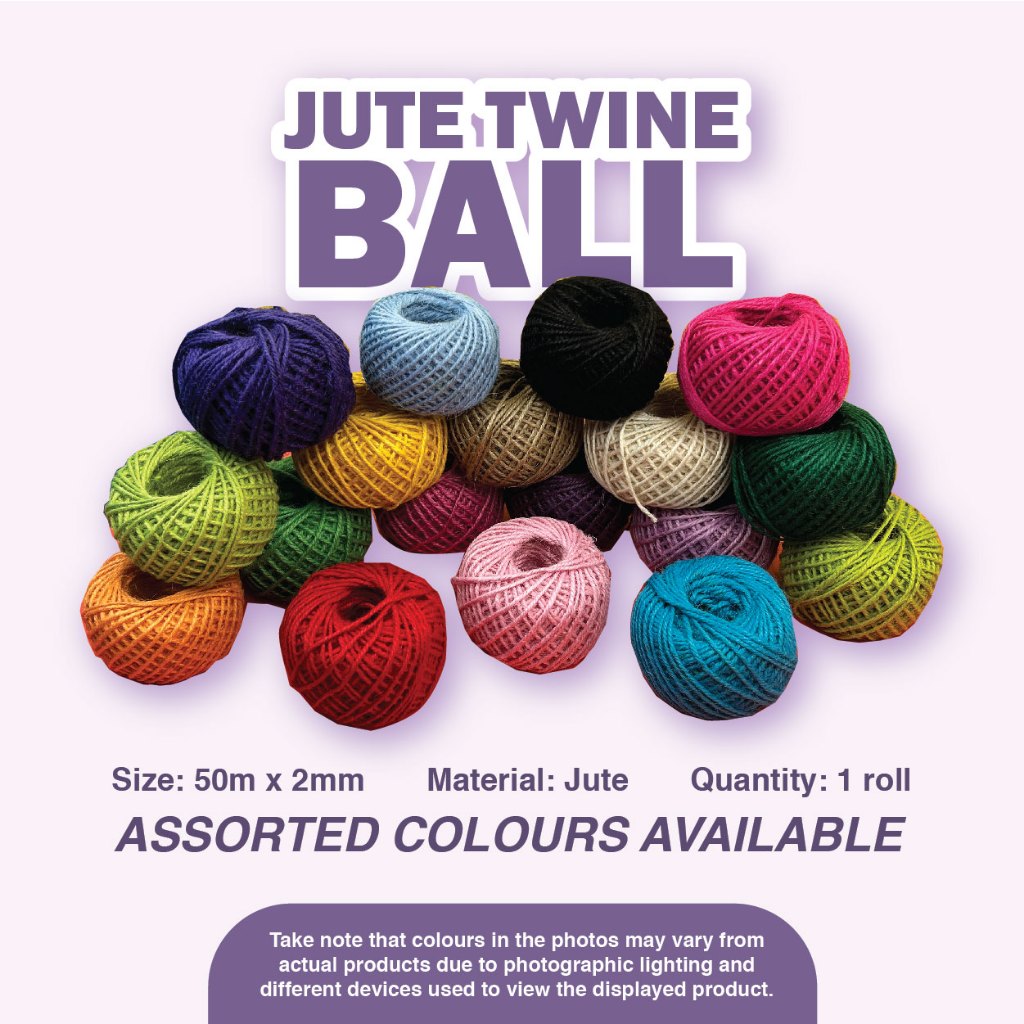 Jute Twine Ball 50M x 2MM