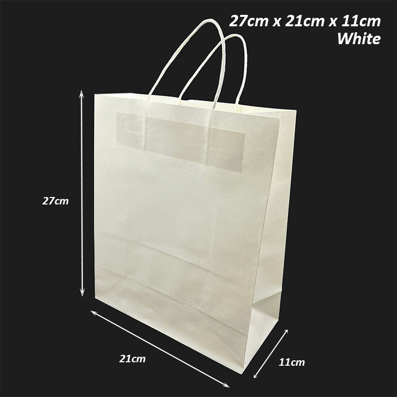 Kraft Paper Bag with Handle (10pcs/pack)
