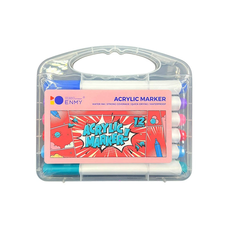 Canvas Bag DIY Painting Set (Canvas Bag / Fabric Paint / Acrylic Markers)